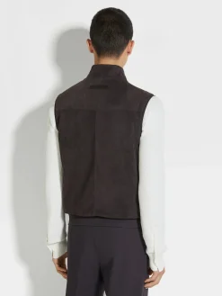Suede Vest