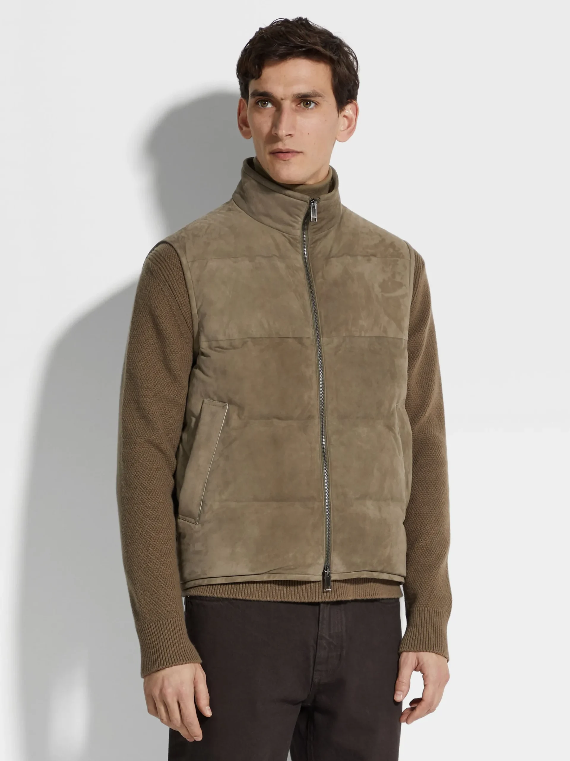 Suede Vest