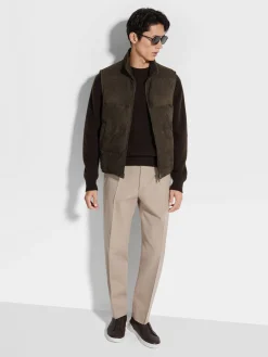 Suede Vest