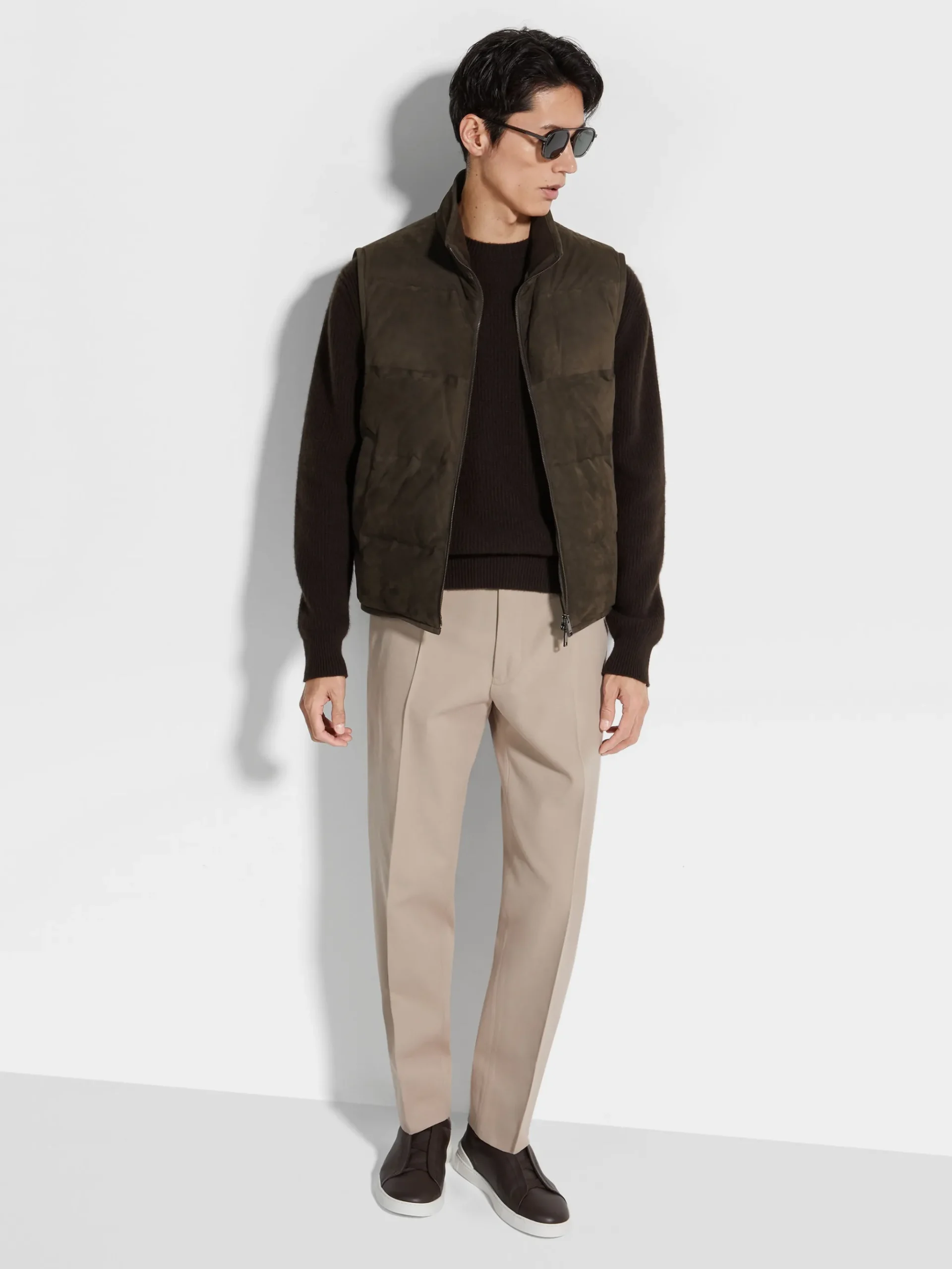Suede Vest