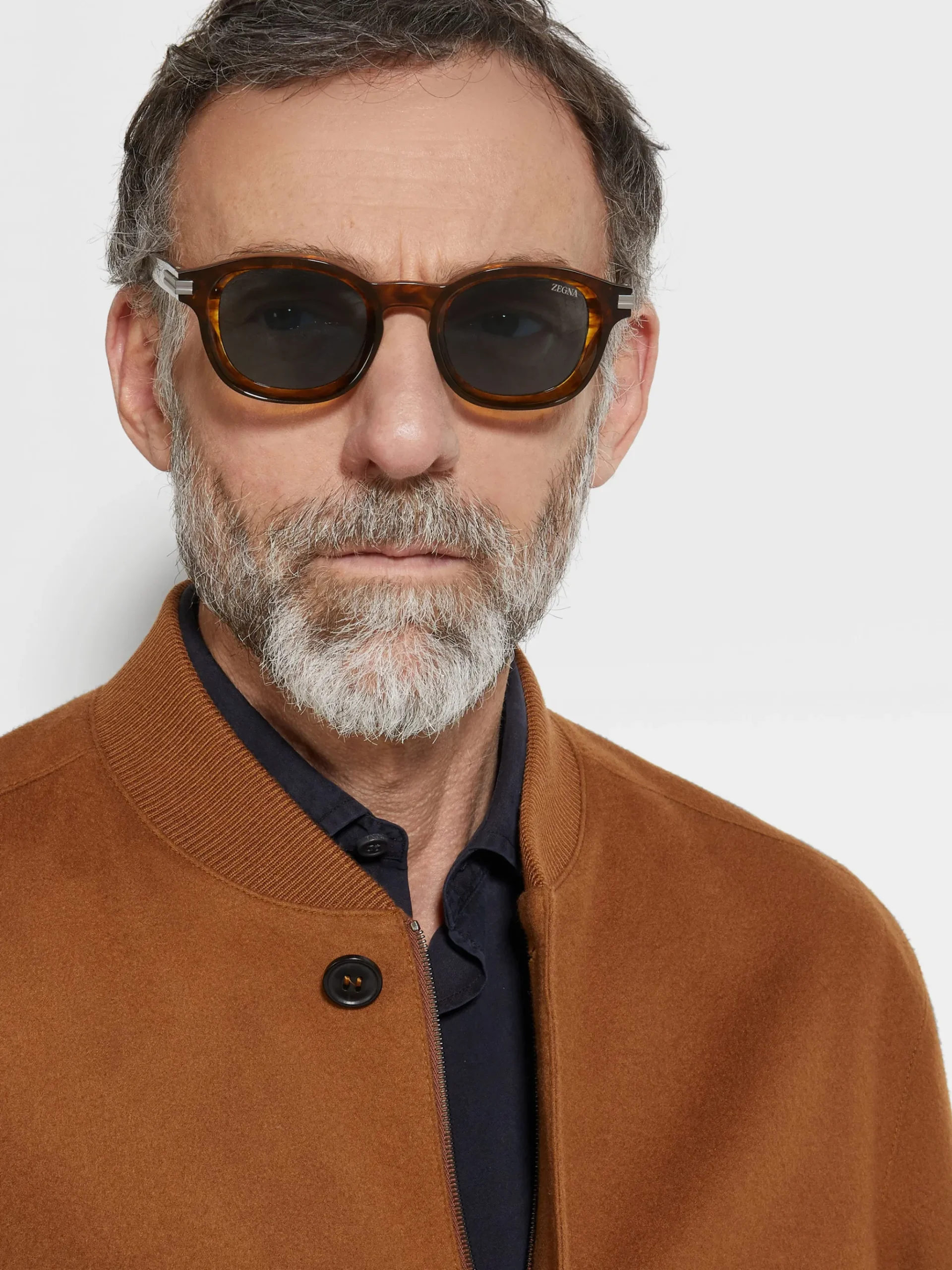 Transparent Brown Havana Aurora I Acetate Sunglasses