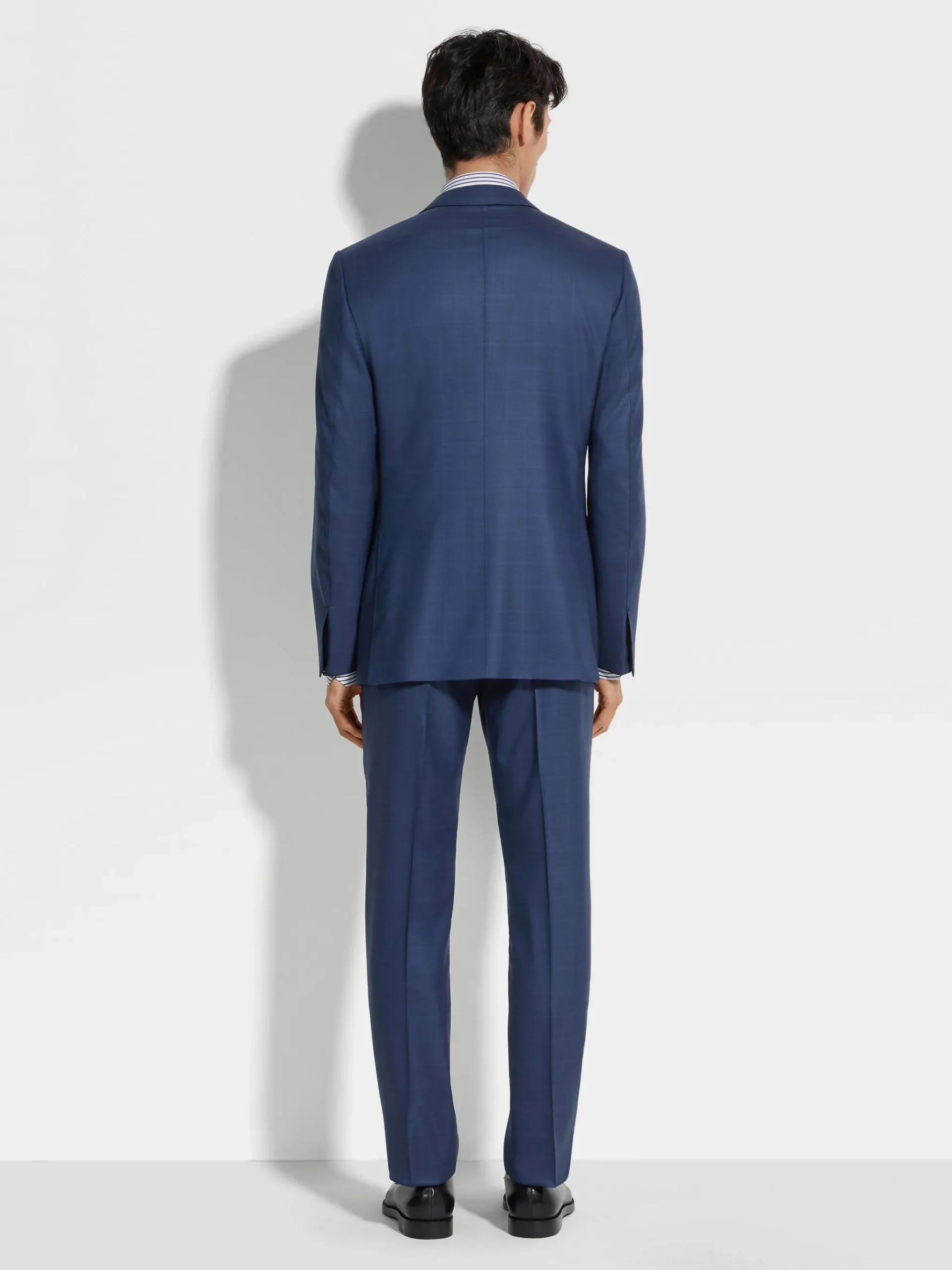Utility Blue Centoventimila Wool Suit