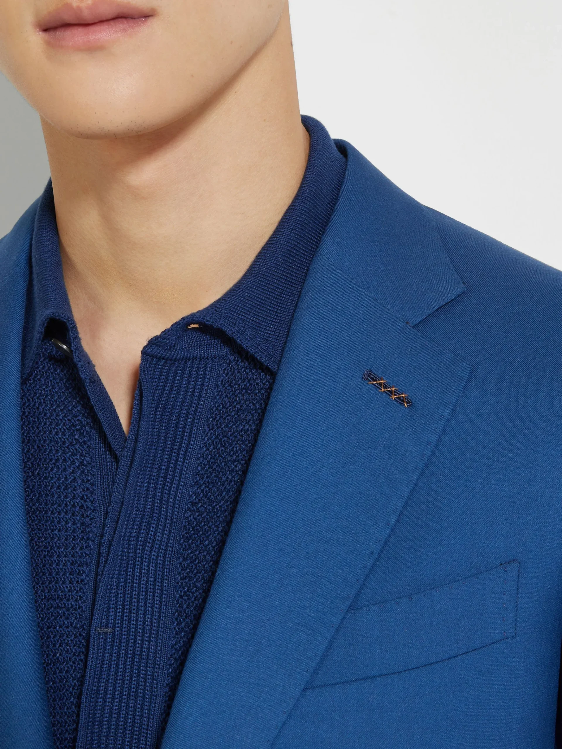 Utility Blue Oasi Cashmere Suit