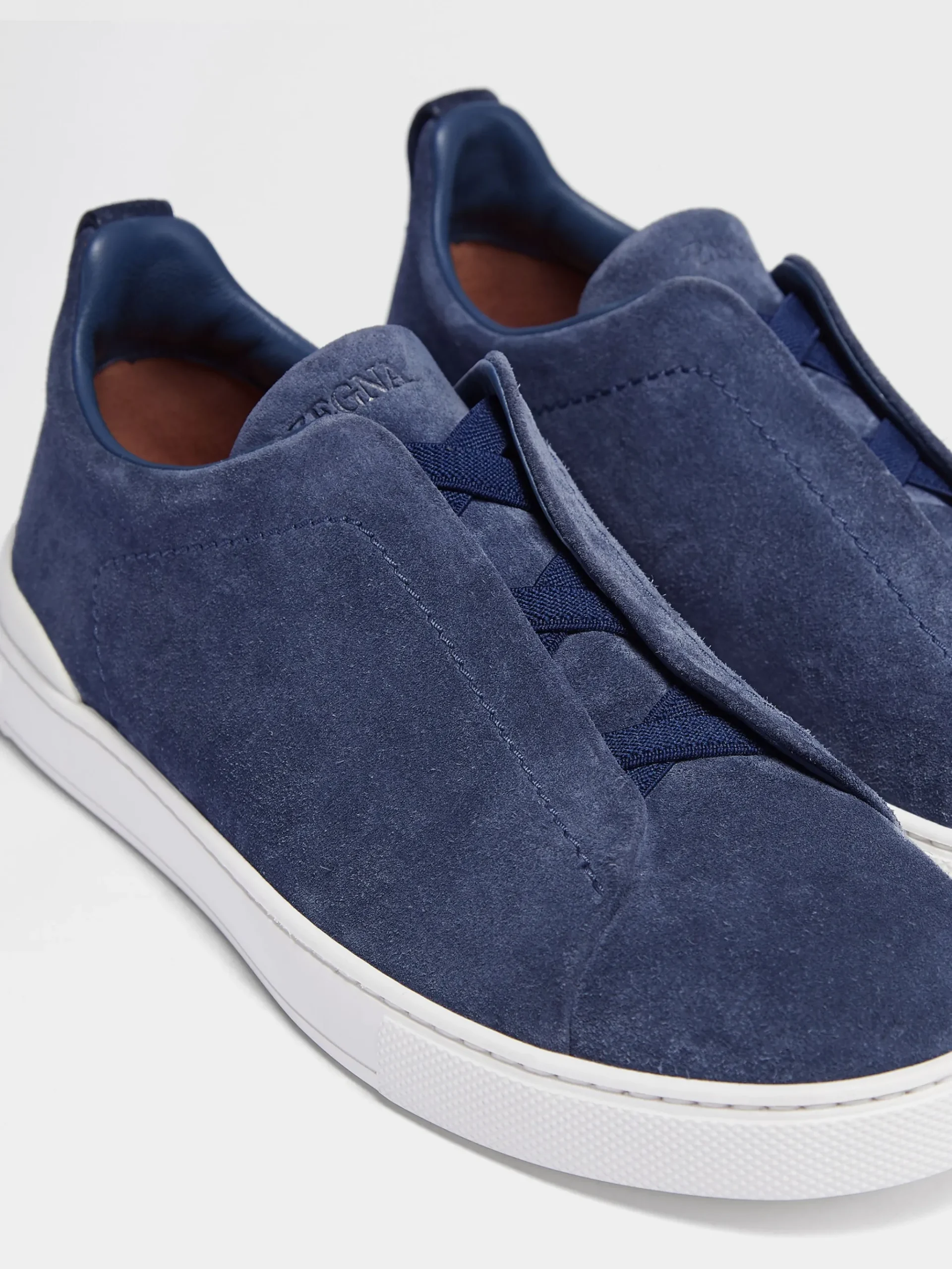 Utility Blue Suede Triple Stitch™ Sneakers