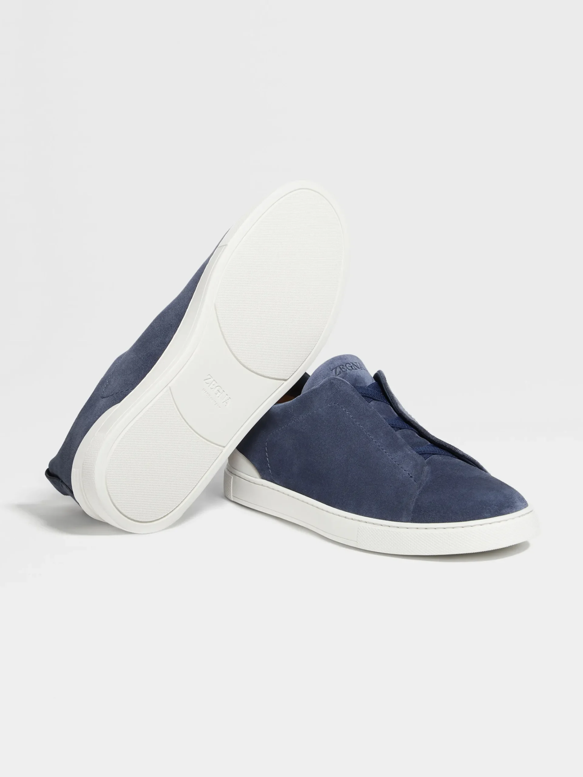 Utility Blue Suede Triple Stitch™ Sneakers