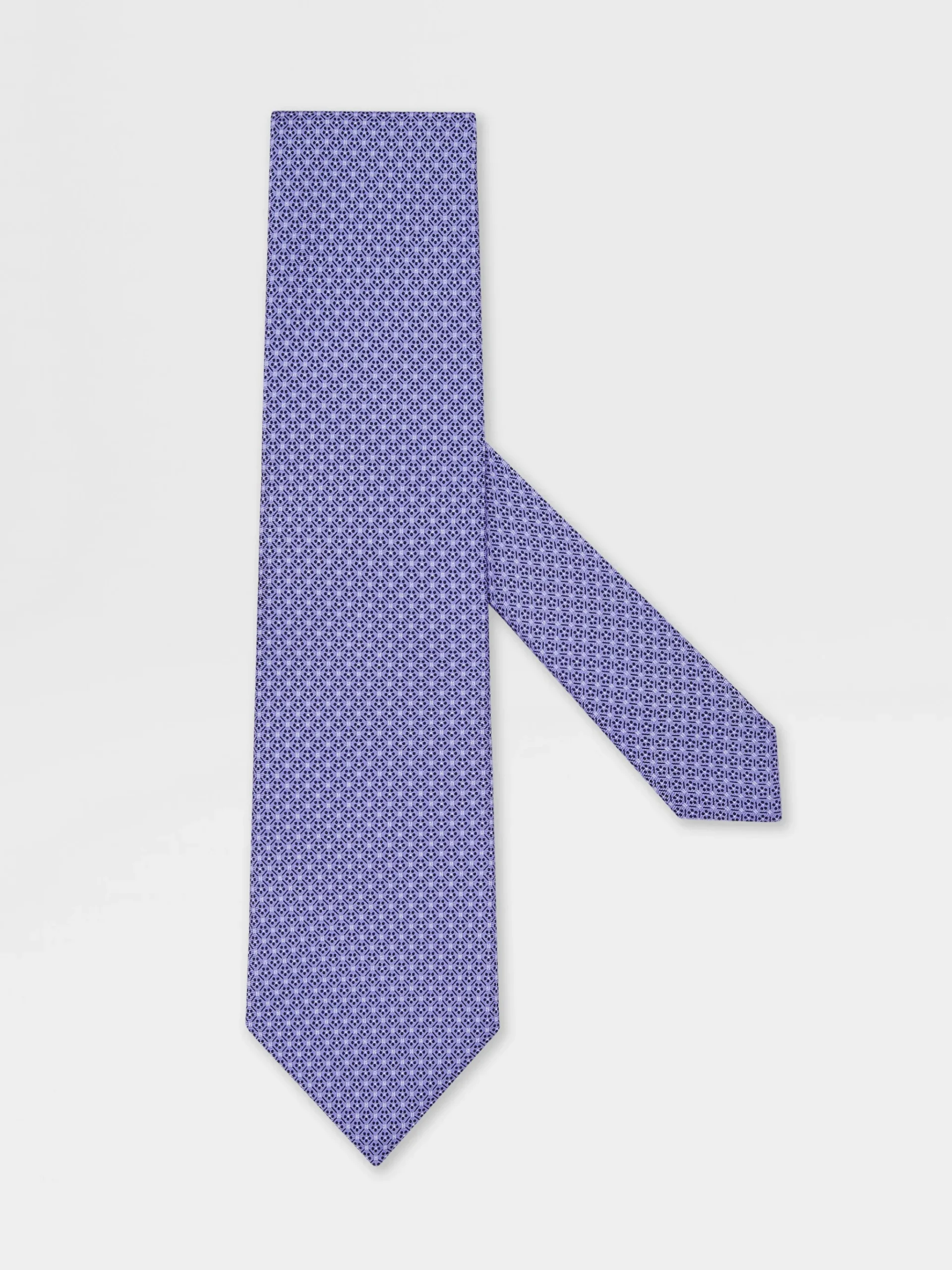 Violet Silk Tie