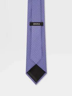 Violet Silk Tie