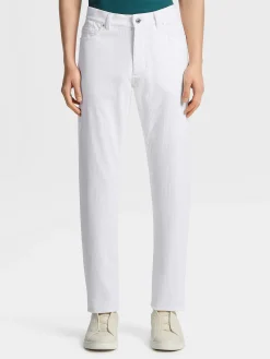 White Cashco Roccia Pants