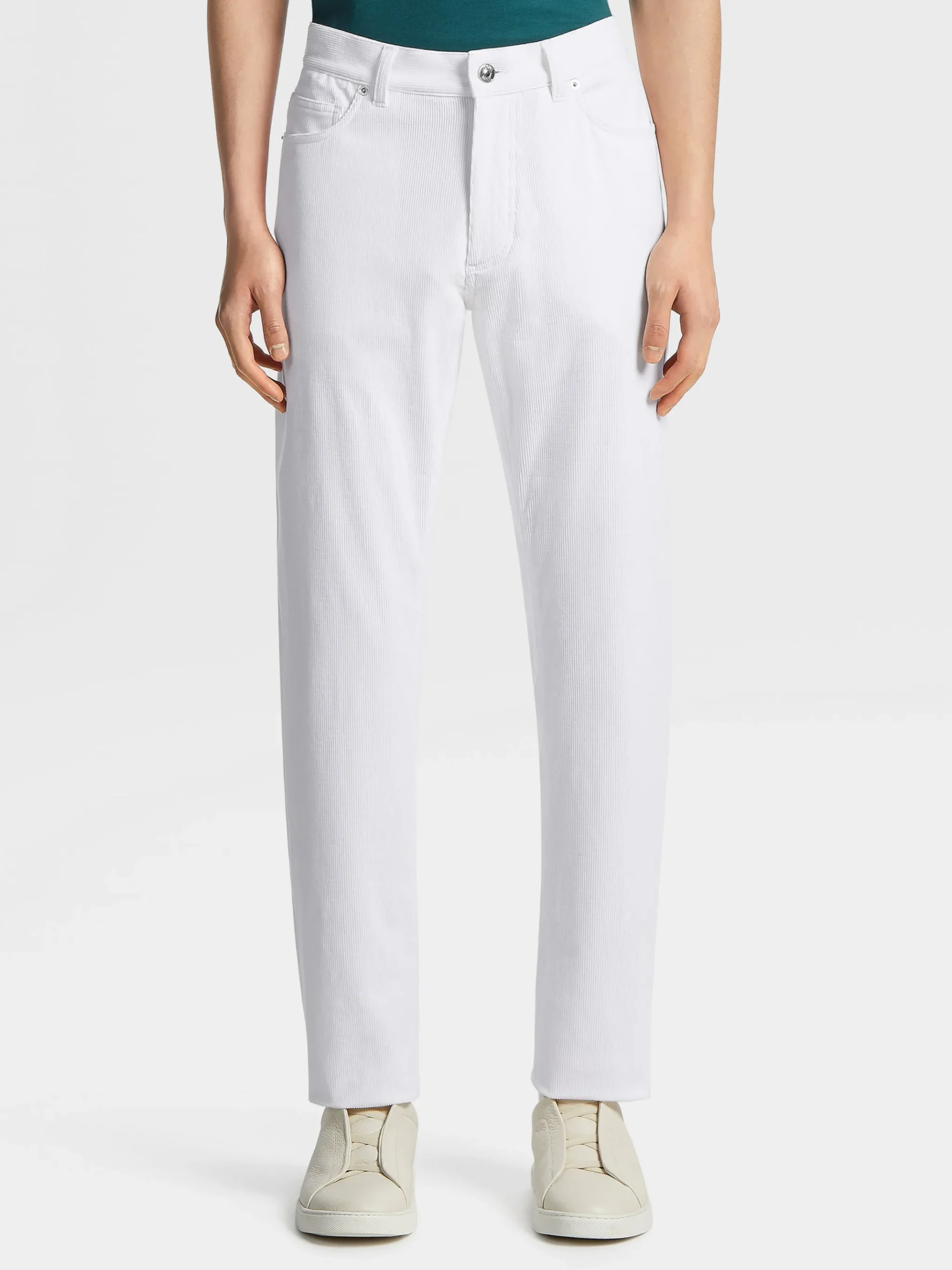 White Cashco Roccia Pants