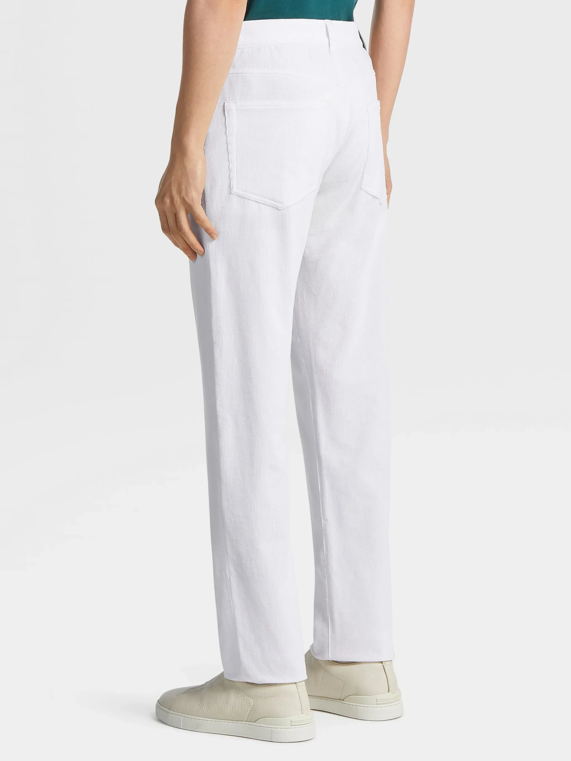 White Cashco Roccia Pants