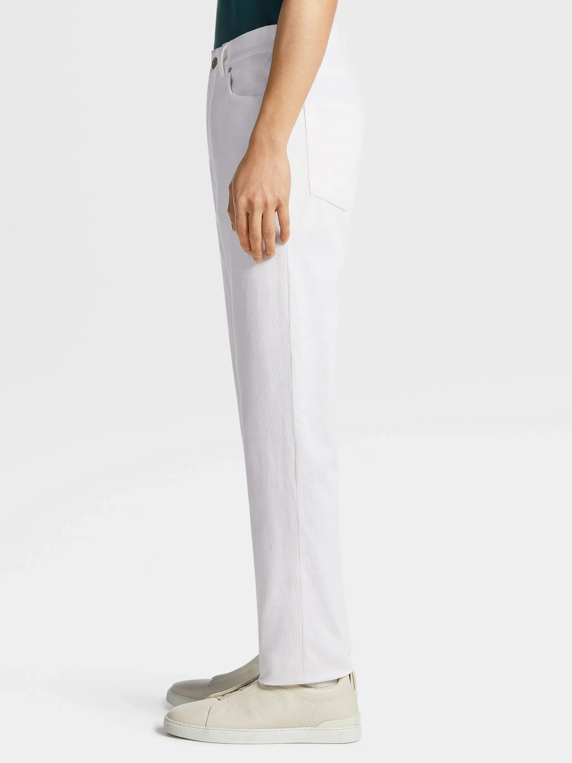 White Cashco Roccia Pants