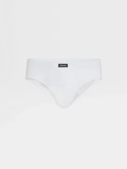 White Cotton Briefs