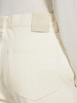 White Cotton Roccia Jeans