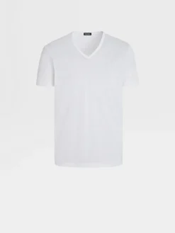 White Cotton T-shirt