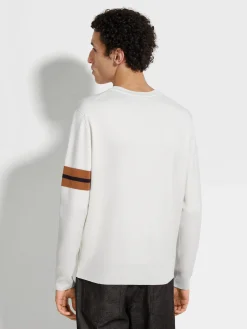 White High Performance™ Wool Crewneck