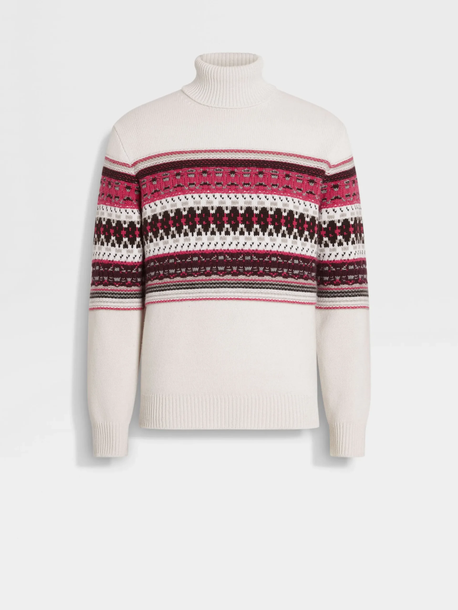 White Oasi Cashmere Turtleneck