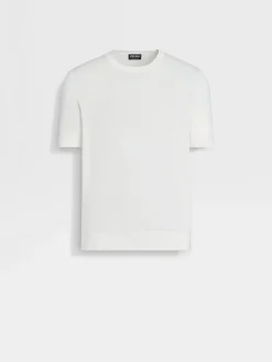 White Premium Cotton Crewneck