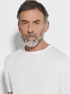 White Premium Cotton Crewneck