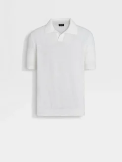 White Premium Cotton Polo Shirt