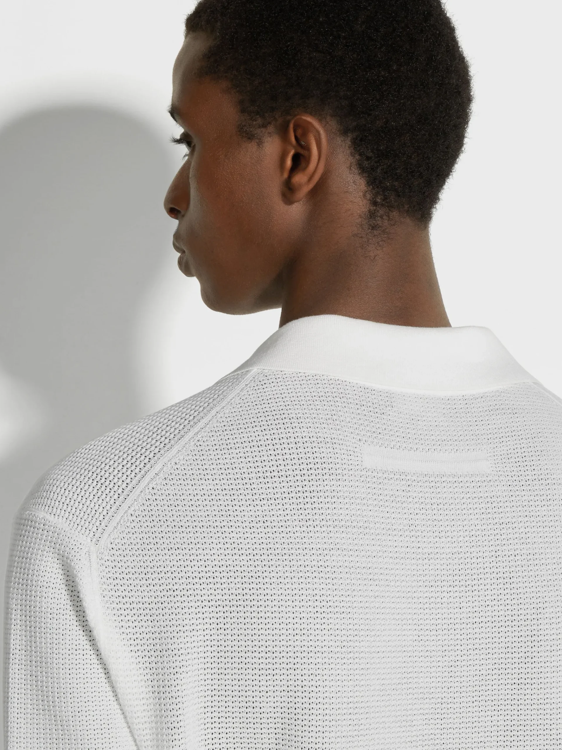 White Premium Cotton Polo Shirt