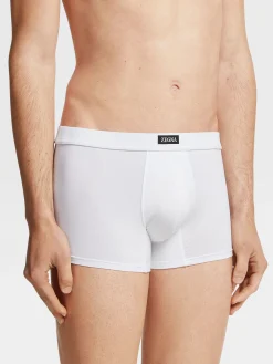 White Stretch Modal Trunks