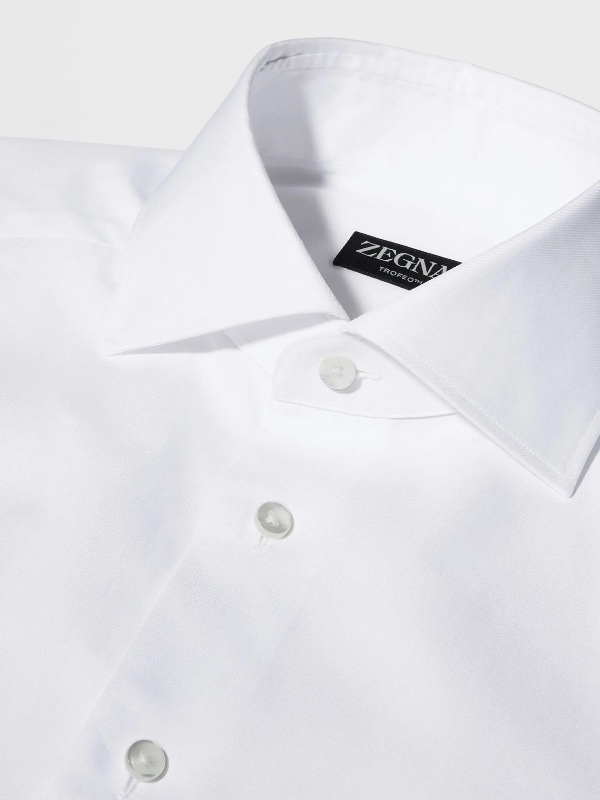 White Trofeo™ Cotton Shirt