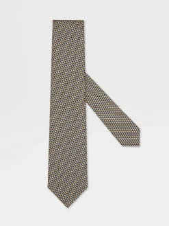 Yellow Silk Tie